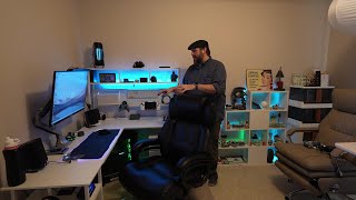 Video thumbnail for Ultimate Gaming Setup Tour: Sedeta L Shaped Gaming Desk by Jake Reviews All