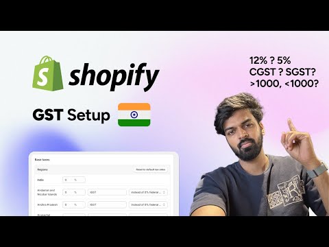 Shopify GST setup in India: Step by Step Guide 2025