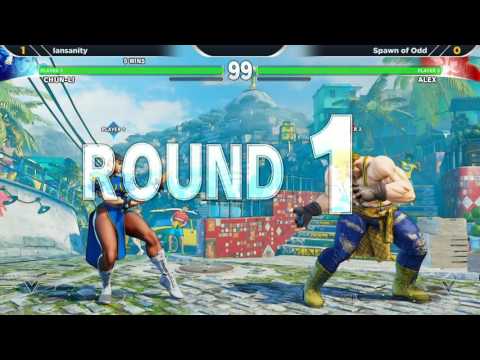 WNF 3.7 SFV - Iansanity (Chun-Li) vs Spawn of Odd (Alex)
