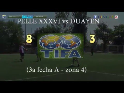 8 PELLE XXXVI vs DUAYEN 3 - 3a fecha A   zona 4 - 12/03/2016