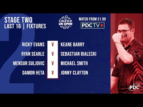 PDC Darts UK Open 2022 03 05 - Mensur Suljovic vs Michael Smith - ENG