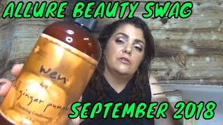 ALLURE BEAUTY SWAG SEPTEMBER 2018