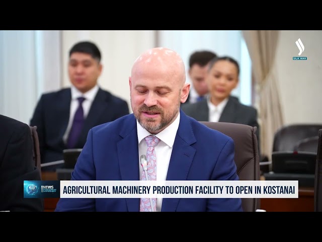 Agricultural machinery production facility to open in Kostanai