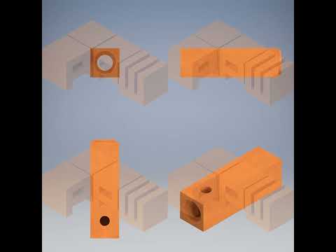 Refractory bottom pouring set - main connector