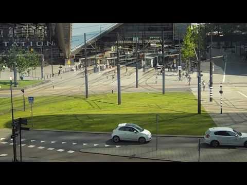 Trams at central station