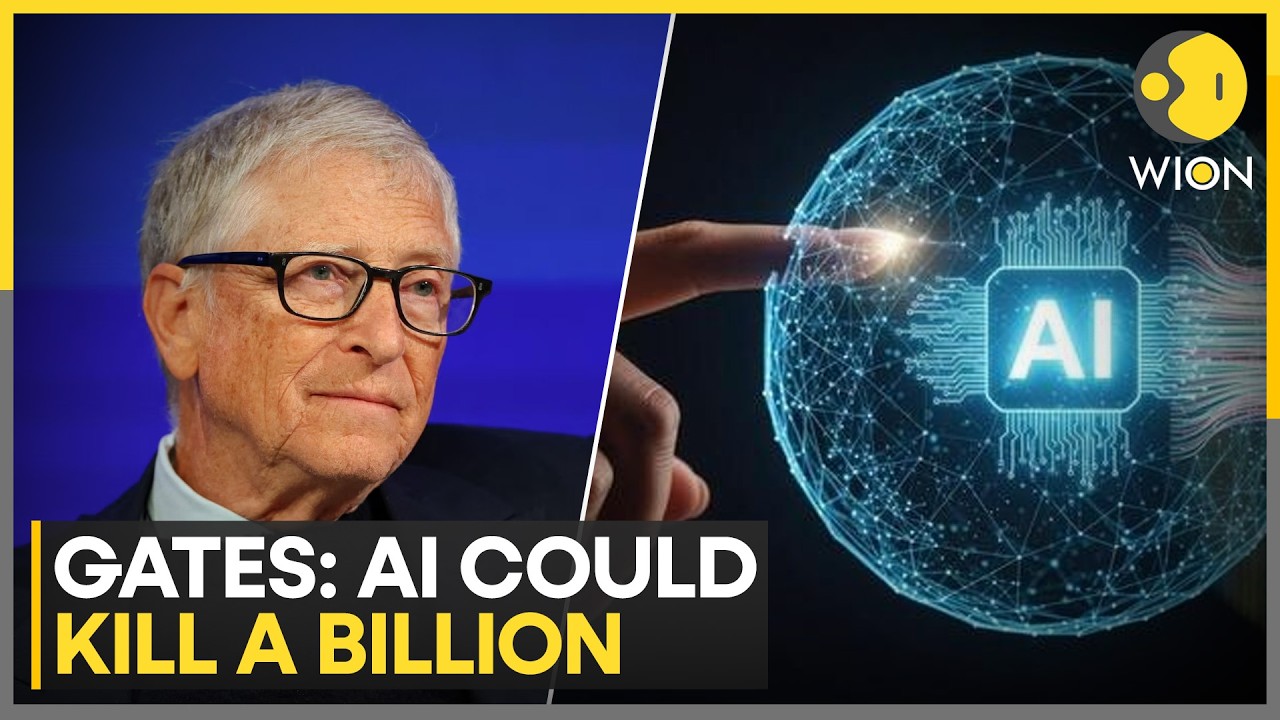 Bill Gates Warns Ai Could Enable Catastrophic Deaths on a Billion-Scale | WION News