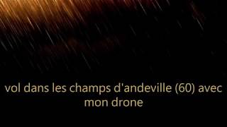 vol avec un hubsan x4 desire dans les champs