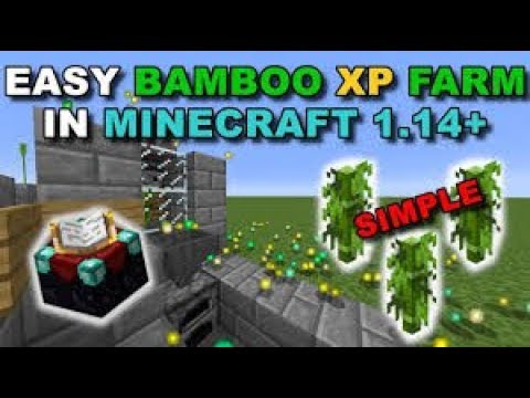 Minecraft XP Farm: No Mob XP Bank for Minecraft 1.14.4 | Peaceful Mode Adjustable XP Farm (Avomance)
