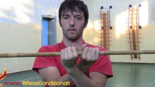 BASTONE - Rotazione continuata frontale (Easy) (Sub ENG)