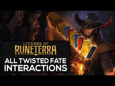 Twisted Fate Special Interactions | Legends of Runeterra