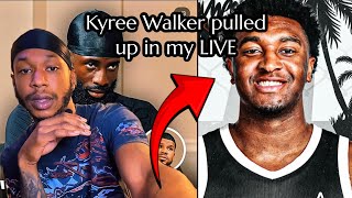 KYREE WALKER JUMPED IN MY TIK TOK LIVE | Summer Jam | Nas | injury and more