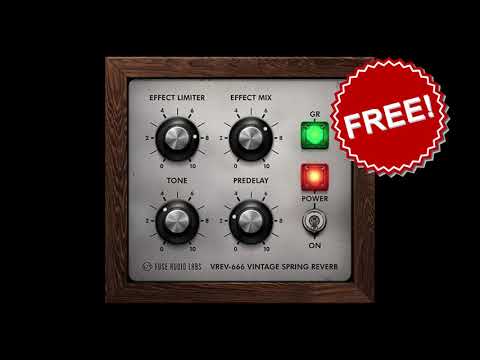 VREV-666 "100% FREE" SPRING REVERB By Fuse Audio Labs💥ฟรี...