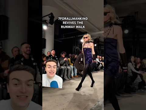 IT WAS GIVING #fashion #7forallmankind #model