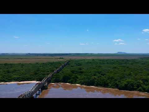 Puente ferroviario Cacequi, Brasil.