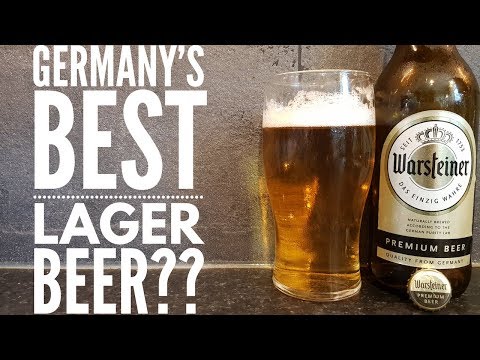Warsteiner Premium Lager Beer Review | Brauerei Warsteiner