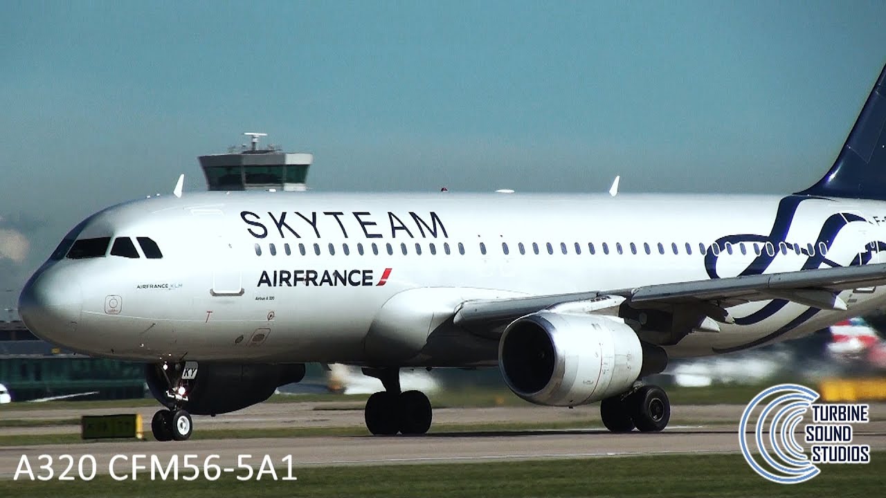 Airbus CFM56-5 A and B family - Raw engine sound!!!