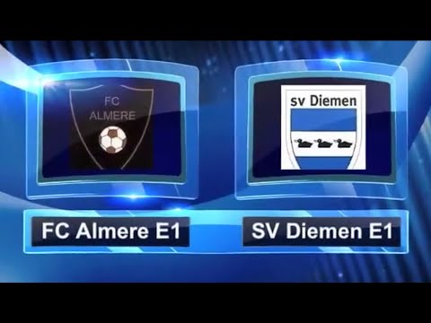 FC Almere E1 - SV Diemen E1