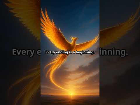 The Phoenix – Rebirth from the Ashes 🔥 | Myth of Immortality | Legends of Mythology Shorts