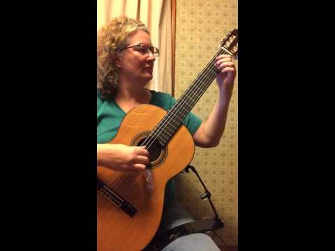 Cuatro Piezas Faciles para Guitarra - 1. Vals - Bartolome Calatuyud. - Saez Marin G90