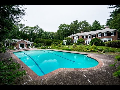 DUDLEY ESTATE, Newton Centre , MA - FOR MEDIA USE - Exterior Views / Drone Video - B-Roll with Music