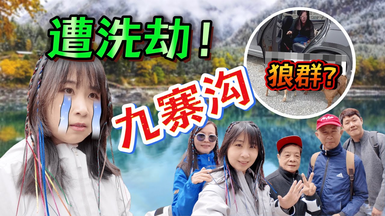 马来西亚游客在中国景区遭抢劫！全家人很无助😭关键还不是人干的…九寨沟四川旅游 China vlog 第二集
