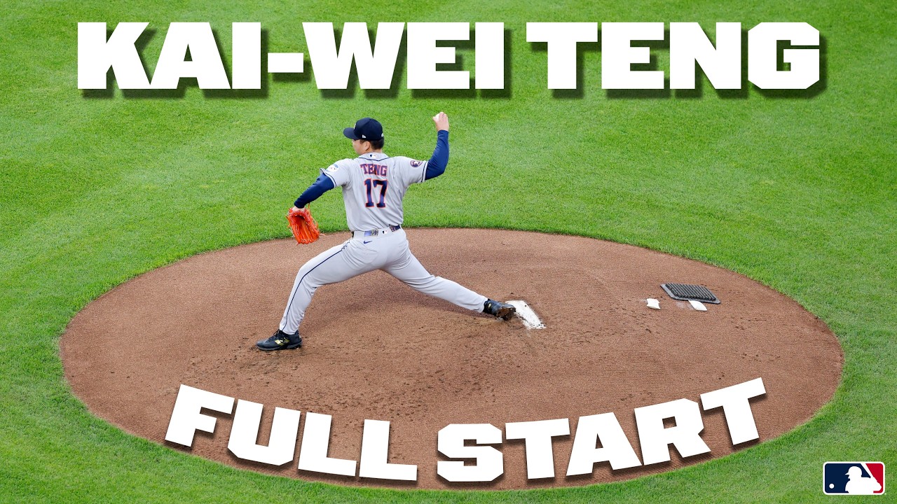 FULL START: Kai-Wei Teng gets his first start of the season for the Astros!