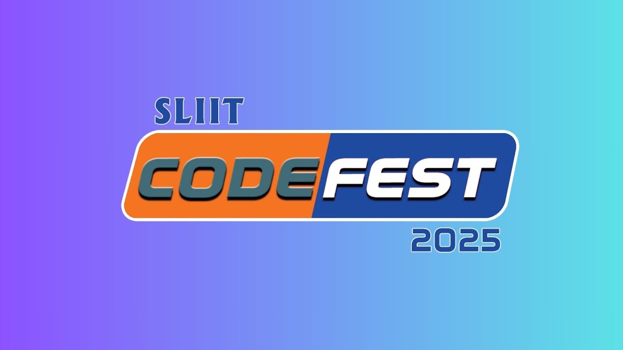 Sliit Codefest 2025 Awards Ceremony