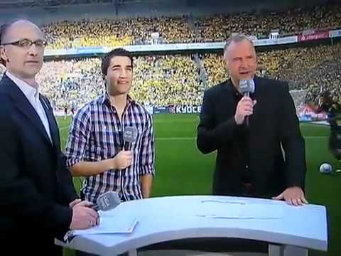 Nuri Sahin lacht Großkreutz aus haha..