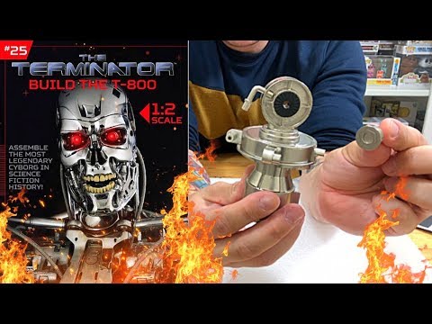 Build The Terminator T-800 Issue  25  - Assemble The Right Shoulder (Speed Build )
