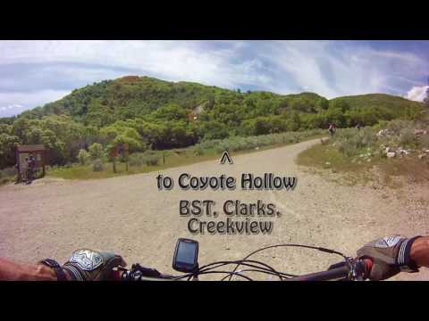 Older video climbing       Lower Corner Canyon and descending Creekview (now you must use Rush)...
