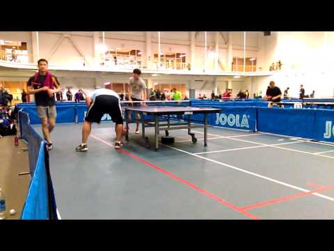 [Table Tennis] Lester (~2400) vs. Sun Qing Wei (~2500) - Aurora Open 2017