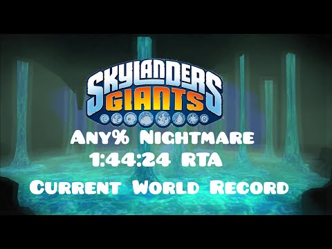 (Former WR) Skylanders Giants | Any% Nightmare Speedrun 1:44:24 RTA | JensJ56