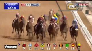 arrogate wins dubai world cup