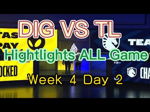DIG VS TL Highlights ALL GAMES丨Week 4 Day 2 LCS Spring Split 丨Hightlights All Game