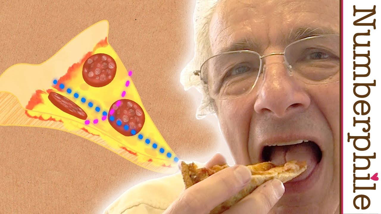 The Remarkable Way We Eat Pizza - Numberphile
