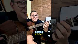 🎸Isso é LINDO, FÁCIL e deixa tudo mais BONITO: G D Em C