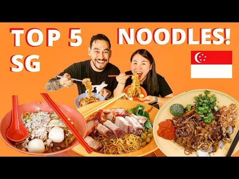 5 MUST TRY Singapore NOODLES!๐ธ๐ฌ Singapore Street Food Noodle Tour w/ Paul Foster of Singapore SOCIAL