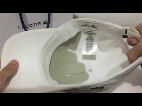 Boné Lacoste Sport Branco 2021🐊