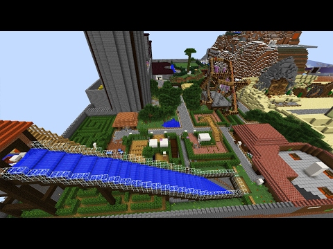 A detailed redstone theme park! - Minecraft Map