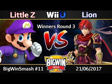 BigWinSmash 11 - Winners Round 3 - Little Z (Mario) v Lion (Roy)