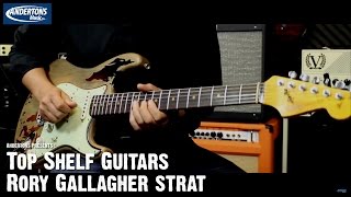 Video thumbnail for Top Shelf Guitars - Fender Rory Gallagher Signature Strat - Serial No R81080 by Andertons Music Co