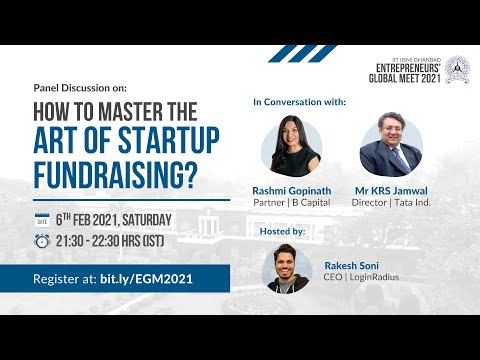Mastering the Art of Startup Fundraising with Rashmi Gopinath and KRS Jamwal