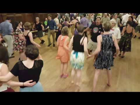 Portland Intown Contra Dance First Anniversary 6/8/17 3-Face-3