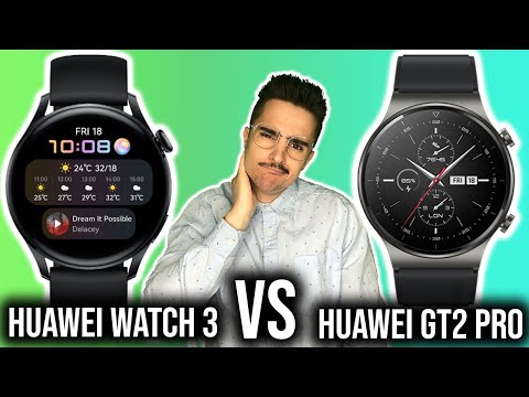 HUAWEI WATCH 3 VS HUAWEI WATCH GT2 PRO : Quelle montre connectée choisir ?⌚⚡⌚Quelles différences ?
