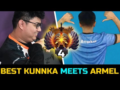BEST KUNKKA ATTACKER MEETS TNC.ARMEL - WOMBO COMBO STRAT DOTA 2