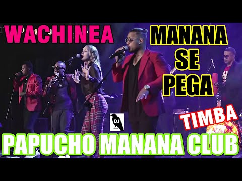 WACHINEA "Salsa" MANANA SE PEGA - PAPUCHO Y MANANA CLUB (Pa tu pantalla) DJ CUERVO