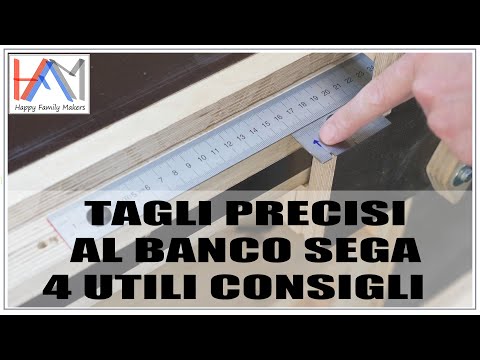 Tagli precisi al banco sega - 4 utili consigli | Falegnameria e fai da te