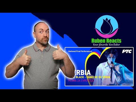REACTION TO Luke Black - Samo Mi Se Spava - Serbia 🇷🇸  National Final Performance  Eurovision 2023