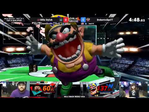 Billie Stylish vs BrokentvclipsYT - Winners QF - NOLA Smash Weekly #326