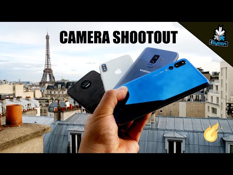 Huawei P20 Pro vs Samsung Galaxy S9+ vs iPhone X Vs Moto Z2 Force Camera Shootout